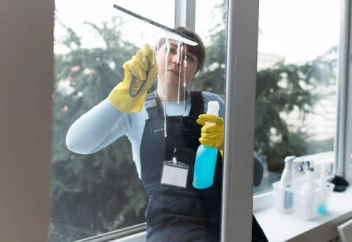 Nettoyage de vitres intérieures et extérieures à Haudainville